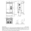 Trójfazowy falownik 37/30  kW 460VAC VFD370C43S-21 Delta Electronics